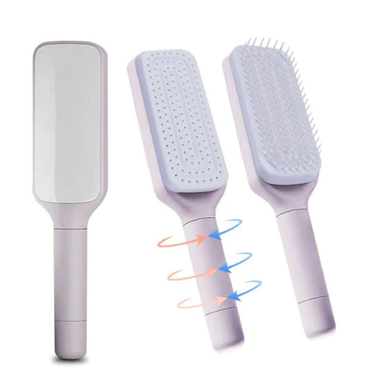The hairbrush that cleans itself